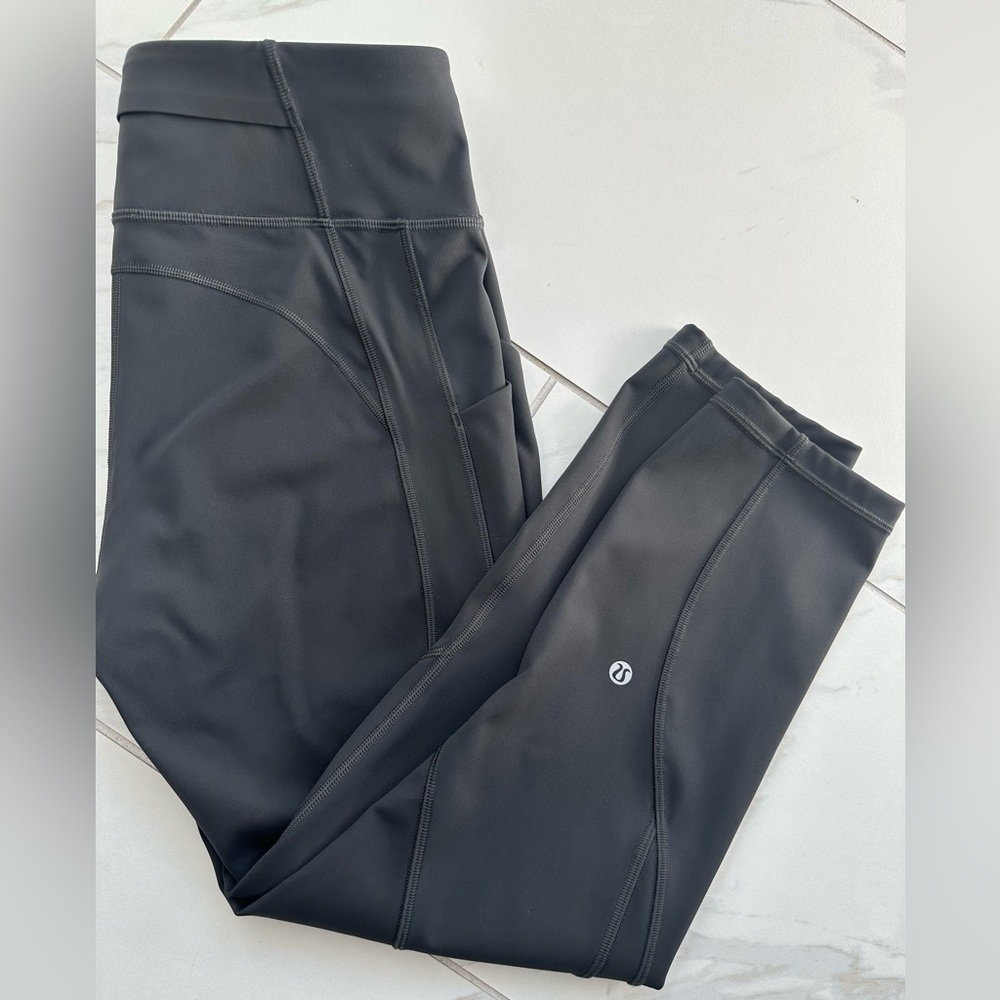 Lululemon Time to Sweat high rise crop 23” leggings pant
